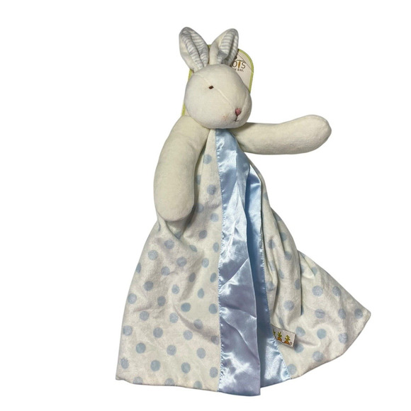 Bunnies by the Bay Lovey NEW Security Blanket Plush Stuffed Rabbit Carrots Baby - Picture 6 of 12